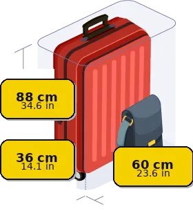 Größe L locker dimensions
